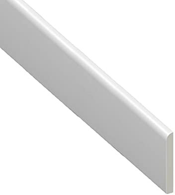 UPVC Plastic Door Frame Kit White - Architrave Finishing Trim - Edging Trim for Doors/Windows - 2 x 2 Metre Lengths and 1 x 1 Metre Length Kit - 45mm Wide