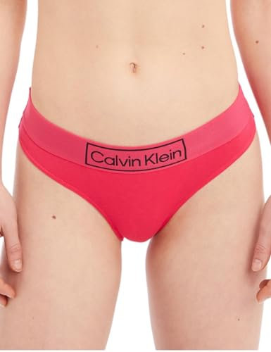 Calvin Klein Slip Femme Bikini avec Stretch, Pink Splendor, L