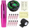 Mast Tattoo Maschine Set P10 Rotary Microblading Pen tätowiermaschine Kabellose Tattoo Powre Supply RCA Jack Tattoo Cartridge nadeln komplett for Eyebrow Lip Tattoo