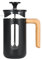 La Cafetière Pisa Stainless Steel Cafetière, Three Cup, Black, Gift Boxed