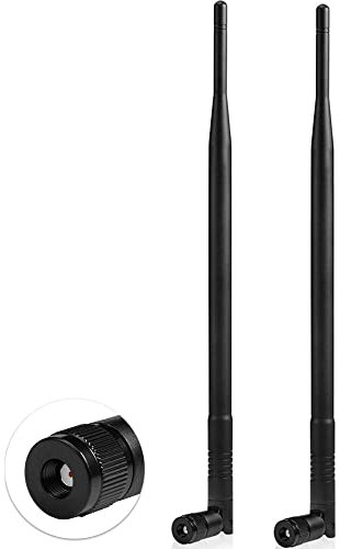 4G LTE Antenna 7dBi RP-SMA Male（Inner Hole) Cellular Antenna Compatible with 4G LTE Wireless CPE Router Hotspot Cellular Gateway Industrial IoT Router Trail Camera Game Camera Outdoor Security Camera