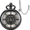 SIBOSUN Mechanische Taschenuhr für Herren, antike Taschenuhr mit Kette, Steampunk-Skelett, Herren-Taschenuhren mit Geschenkbox, 63 Stk. Ruder, Schwarz & Gold, Retro