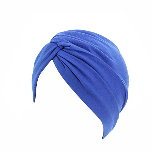 Luminary Chemo-Kopftuch für Frauen mit Haarausfall - Krebspatienten Kopfbedeckung Turban,Kopfband (saphirblau)