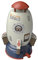 Sharplace Summer Rocket Sprinkler Toy Sprayer Toys, Outdoor Water Toys Water Pressure Lift Toy, for Yard, Holiday, Party Favors Age 3 4 5 6 7 8 Year Old, white