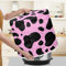 Poceacles Housse de protection pour mijoteuse à riz avec imprimé vache noire et rose pour femme, housse de protection pour mijoteuse à riz de 8 litres, taille L