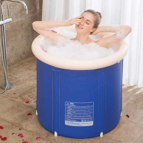 Bain Portatif PVC Baignoire Gonflable Chaude Sauna Adulte Baignoire À Vapeur Gonflable Pliable Baril De Bain Baignoire De Grande Taille pour Adulte Portable
