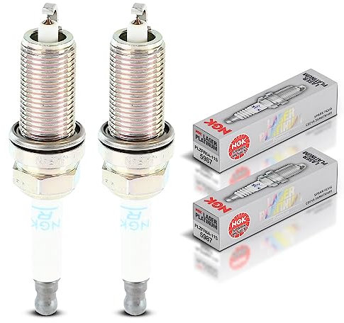 2x Original NGK PLZFR6A-11S Zündkerze Kompatibel mit 1er E81 130i 3.0L 2005-2011 3er E90 323i 325i 325xi 330i 330xi 2.5L 3.0L 2004-2011 5er E60 523i 525i 525xi 530i 530xi 2.5L 3.0L 2004-2010