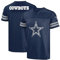 FOCO NFL Herren Offiziell lizenziertes Primary Logo Game Day Team Trikot, Dallas Cowboys – Marineblau, Mittel
