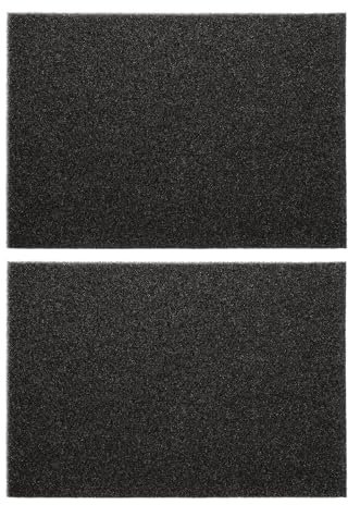 2 cuscinetti per filtro dell'aria, filtro dell'aria, in gommapiuma, in gommapiuma, per auto, moto, motore, 30 x 21 x 1 cm