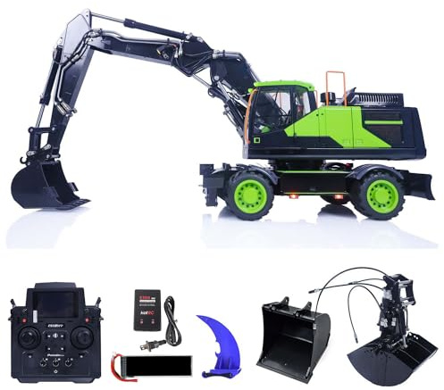 TOUCAN RC HOBBY EC380 Pelle hydraulique télécommandée 1:14 RC avec roues