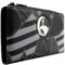 Nightmare Before Christmas Jack & Sally Patches Porte-Monnaie/Portefeuille Pochette Poche à Monnaie & Porte-Cartes, Noir