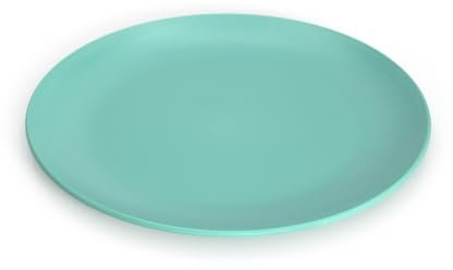 Ökolution Piatti riutilizzabili Ø 17,8 cm, piatti in plastica durevoli, 8 pezzi, rotondi, piatti in plastica petrolio, RPET – in plastica riciclata