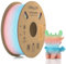 Creality Hyper PLA Filament Rainbow 1.75mm, 600mm/s High Speed ​​3D Printer Filament, Durable and Smooth, Dimensional Accuracy +/-0.03mm, 1kg (2.2lbs)/Spool (Spring Lake Gradient)