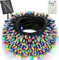 Amzxart Solar Christmas Lights,400 LED 42M Solar Fairy Lights Outdoor,19 Modes Christmas Decoration Outdoor,IP65 Waterproof Led Fairy Lights for Balcony, Garden, Christmas Tree, Party(Colored)