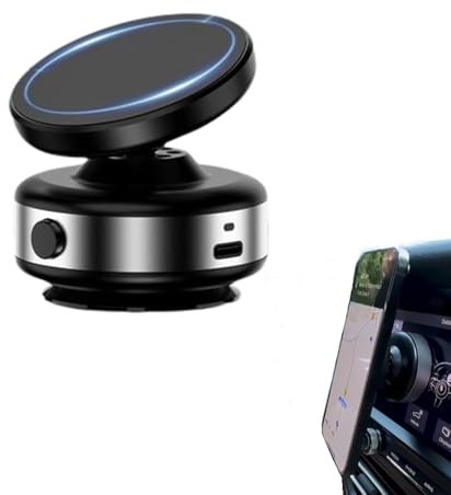 YODAOLI Soporte magnético para teléfono para Coche Giratorio de 360 Grados, Soporte magnético para Coche con Ventosa al vacío