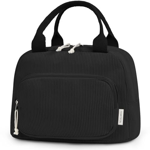 HOMESPON Sac Isotherme Repas Femme Glacière Souple Portable Imperméable avec Lunch Box Bag Sacoche Repas Adulte pour Hommes Étudiants Travail Bureau