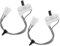 Be In Your Mind 2 Piezas Interruptor de Puerta de Secadora de 3 Pines Pieza de Repuesto 3406105 Compatible con Kenmore Compatible con Whirlpool Compatible con Roper Reemplaza 3406104 WP3406105