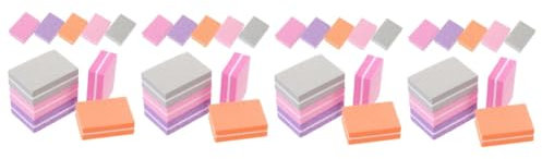 Ipetboom 400piezas Bloques De Esponja Para Uñas Limas De Manicura Doble Cara Para Pulido y Moldeo y Para Casa y Salón