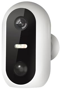 Superior Electronics Smart Wireless Full HD Kamera, batteriebetrieben, Außenüberwachung mit Nachtsicht, Bewegungssensor, bidirektionales Audio, kompatibel mit Smart Life App - SUPICM004