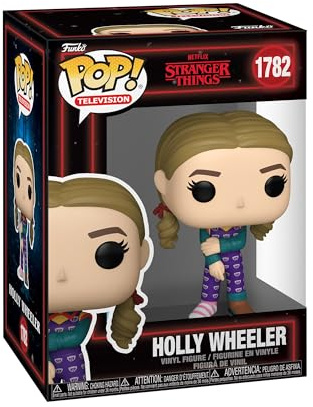 Funko POP! TV: Netflix Stranger Things - Holly Wheeler | Official Fantasy Merch - Collectable Vinyl Figurine for Shelf Display - Birthday Gift Idea for Fans and Collectors