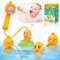 Pommeau de Douche Détachable Canard Bébé, Jouets de Bain Canard, Jouet de Bain électrique avec Pommeau de Douche, douchette Bain Bebe 1 2 3 4 Ans