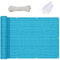 Tenda da giardino per vasca idromassaggio, 1,8 x 5 m, tenda parasole blu, ad angolo retto, per esterni, anti-sbirciamento, resistente, HDPE 220 g/m², per giardino, spiaggia, patio