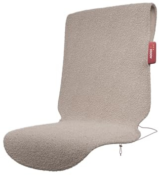 Stoov Wärmedecke - Kabellos - Pro Batterie: 5 Std. Wärme - Big Hug XL | Infrarot-Technologie - Wärmekissen - Drei persönliche Wärmelevel - Mit automatischer Abschaltung - 47 x 135 cm - Soft Beige