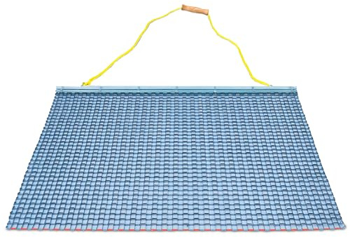 Yard Tuff Field Surface Leveling Drag Mat for Lawns, Driveways, Soil Plots & Baseball Diamonds - Heavy-Duty Steel Mesh with Zinc-Plated Finish & Tow Rope, ATV, UTV and Manual Pull Compatible