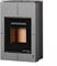 Aquaflam HSF34-083 Vario Saporo Basic Wasserführender Kaminofen Grey 11/5 kW/A