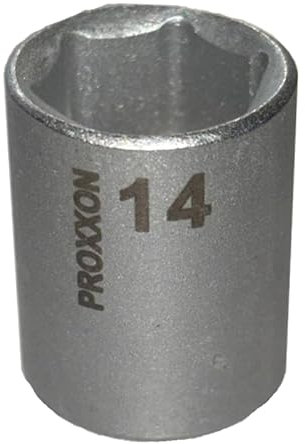 PROXXON 23729 Steckschlüsseleinsatz / Nuss 14mm Antrieb 6,3mm (1/4)