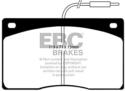 EBC Brakes DP581 Blackstuff Brake Pads