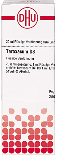 TARAXACUM D 3 Dilution 20 ml