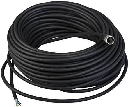 Schneider XZCP29P11L25 XZ-Vorverdrahteter Buchse, gerade, M12, 8-polig, PUR 25m Kabel