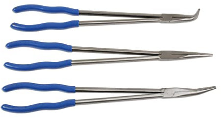 Laser 6684 Long Reach Plier Set 3pc