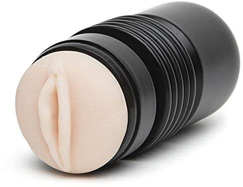 Lovehoney Thrust Pro Ultra Abbie Male Masturbator Cup - 6 Inch Extra Tight Realistic Vagina with Textured Canal - Vibrator Compatible Male Sex Toy - Self Pleasure Toy for Men - Waterproof - Flesh Pink | 6 Inch Extra Tight Realistic Vagina with Textured Canal, Vibrator Compatible Male Sex Toy, Self Pleasure Toy, Waterproof