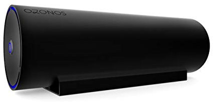 Ozonos AC - 1 black - Mobiler Luftreiniger, beseitigt Viren, Keime, Bakterien, Allergene, Pollen