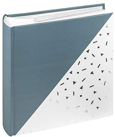 walther design Fotoalbum grün 200 Fotos 10 x 15 cm Memo-Einsteckalbum mit Prägung Unite ME-237-A