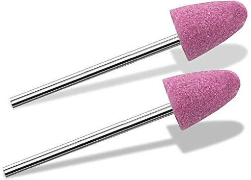 Edelkorund Steinschleifer Keramikschleifer Nagelfräser Maniküre Nail Bit Schleifkörper Fräseraufsatz Nagelpflege Schleifer Keramischer Fräser für Arbeiten Rund um den Nagel (Modell 9)