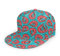 Oaieltj Unisex Baseball Cap Herren Damen Einstellbare Snapback Trucker Hat Mode Hip-Hop Baseball Cap, Shrimp Meeresfrüchte, One size