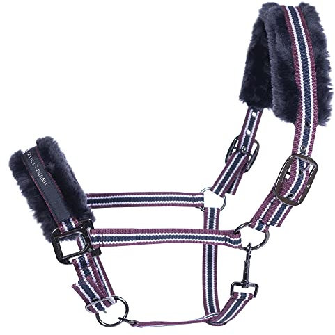 Cavallo Halfter Helia in Rubin, Größe:Warmblut