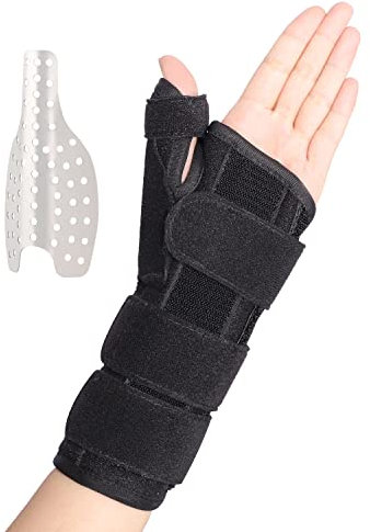 joingood Handgelenkbandage mit Daumenschiene für De Quervains Tenosynovitis, Karpaltunnelschmerzen, Verstauchungen, Arthritis Sehnenscheidenentzündung Bandage für Männer und Frauen