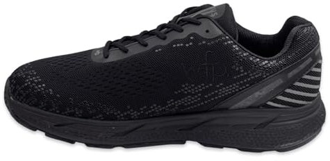 Columbus WFP Scioto X3 Wanderschuhe für Herren – Alltags-Sneaker & extra bequemer Schuh, Schwarz / Grau, 42 EU