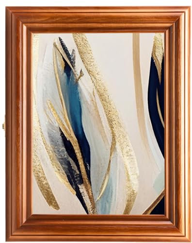 Cer-Plast Schlüsselkasten aus Holz Hängeschrank mit Schlüsselbrett Wandorganizer für Schlüsselaufbewahrungm Schlüsselschrank Vintage-Optik Holzschlüsselbox