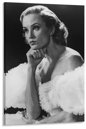 PURRCOCO Poster mit amerikanischen Bühnenschauspielerinnen Jessica Lange, 8, Kunstposter, Leinwand, Gemälde, Dekor, Wanddruck, Foto, Zuhause, moderne dekorative Poster, 30 x 45 cm
