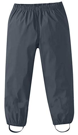 Generisch Tasche Gummistiefel Regenhose Winddicht Hosen Schlamm Kinder Kleinkind wasserdichte Stramper & Jumphou Regencape Fahrrad Kindersitz (Black, 10-12 Years)