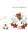 Jeinbuil Mobile Baby Windspiele Bettglocke Anhänger Baby Mobile Babybett Holz für Babybetten oder als Babyzimmer Deko