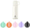 Thermal Flask with Cup - 538ml/18.6oz Vacuum Insulated Flask for Hot Drink, Cold Water Bottle (White, Single)