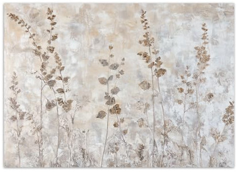 Feeby - 3d Tapete - 350x245cm - Fototapete Schlafzimmer - Pflanzen Gräser - Deko Wohnzimmer - Wallpaper - Wand Deko - Wandtapete - Wandbild XXL - Tapete - Wanddeko - Vliestapete - Wandbilder