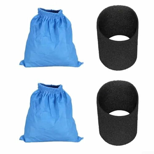 Sacs filtrants en textile pour aspirateurs Karcher MV1 WD1 WD2 WD3 NT, pour aspirateur Karcher MV1 WD1 WD2 WD3 NT, retrait efficace de la poussière, remplacement facile (A)