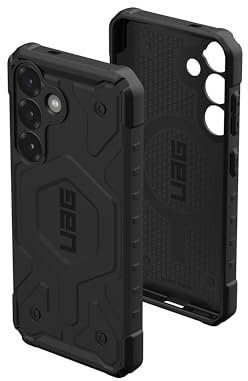 URBAN ARMOR GEAR Pathfinder Case Samsung Galaxy S25 Hülle (Offiziell Designed for Samsung Zertifiziert, Wireless Charging kompatibel, Handyhülle nach Militärstandard) schwarz
